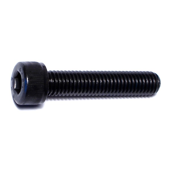 Midwest Fastener M8-1.25 Socket Head Cap Screw, Black Oxide Steel, 40 mm Length, 50 PK 51450